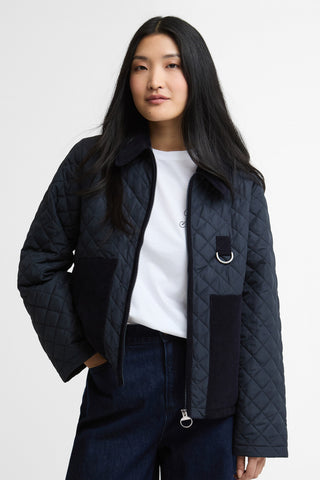 Aylesby Quilted Jacket Dark Navy
