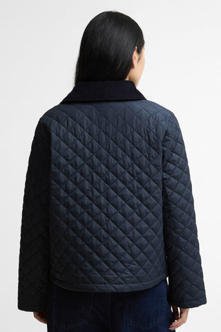 Aylesby Quilted Jacket Dark Navy