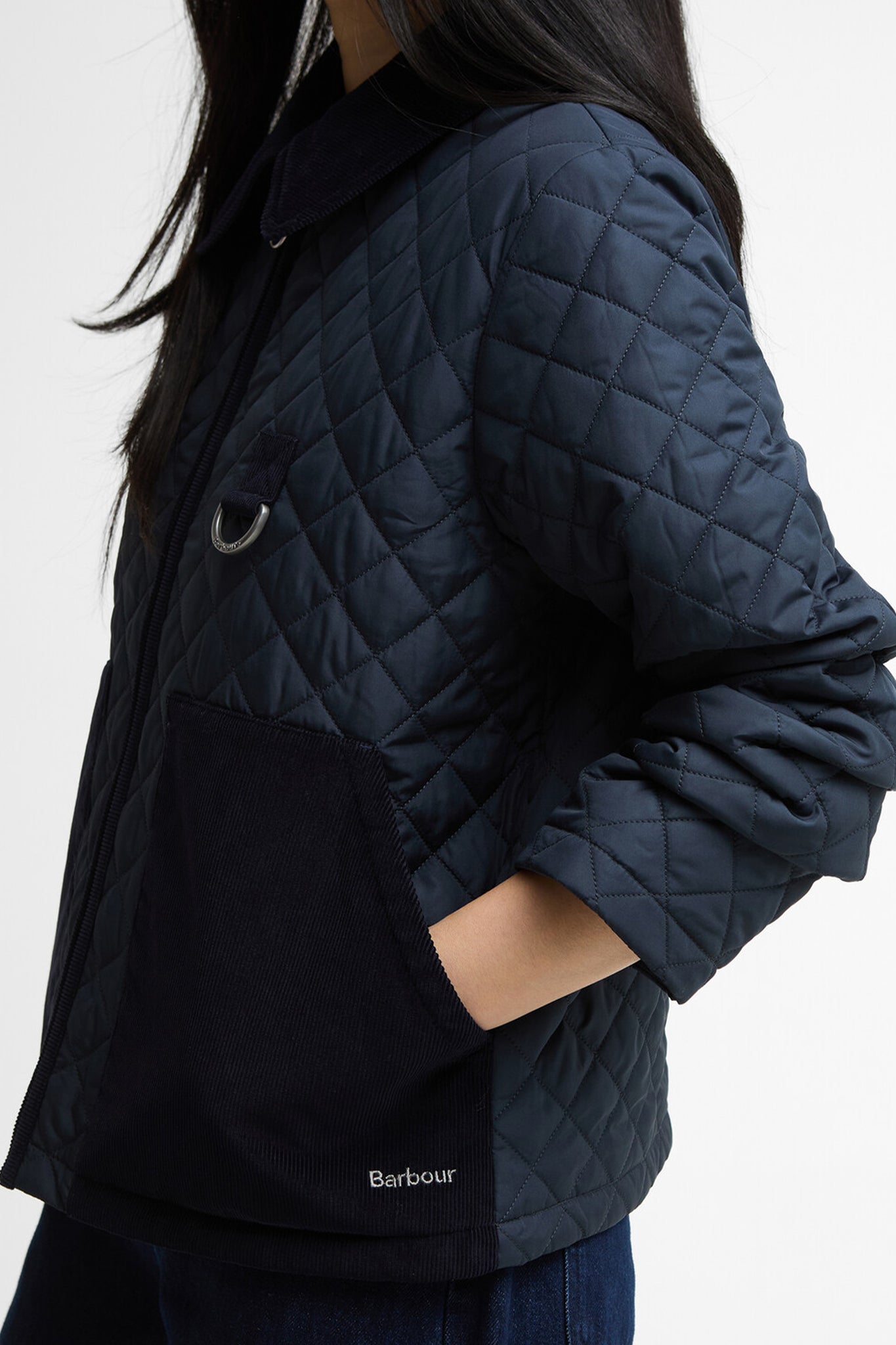 Aylesby Quilted Jacket Dark Navy