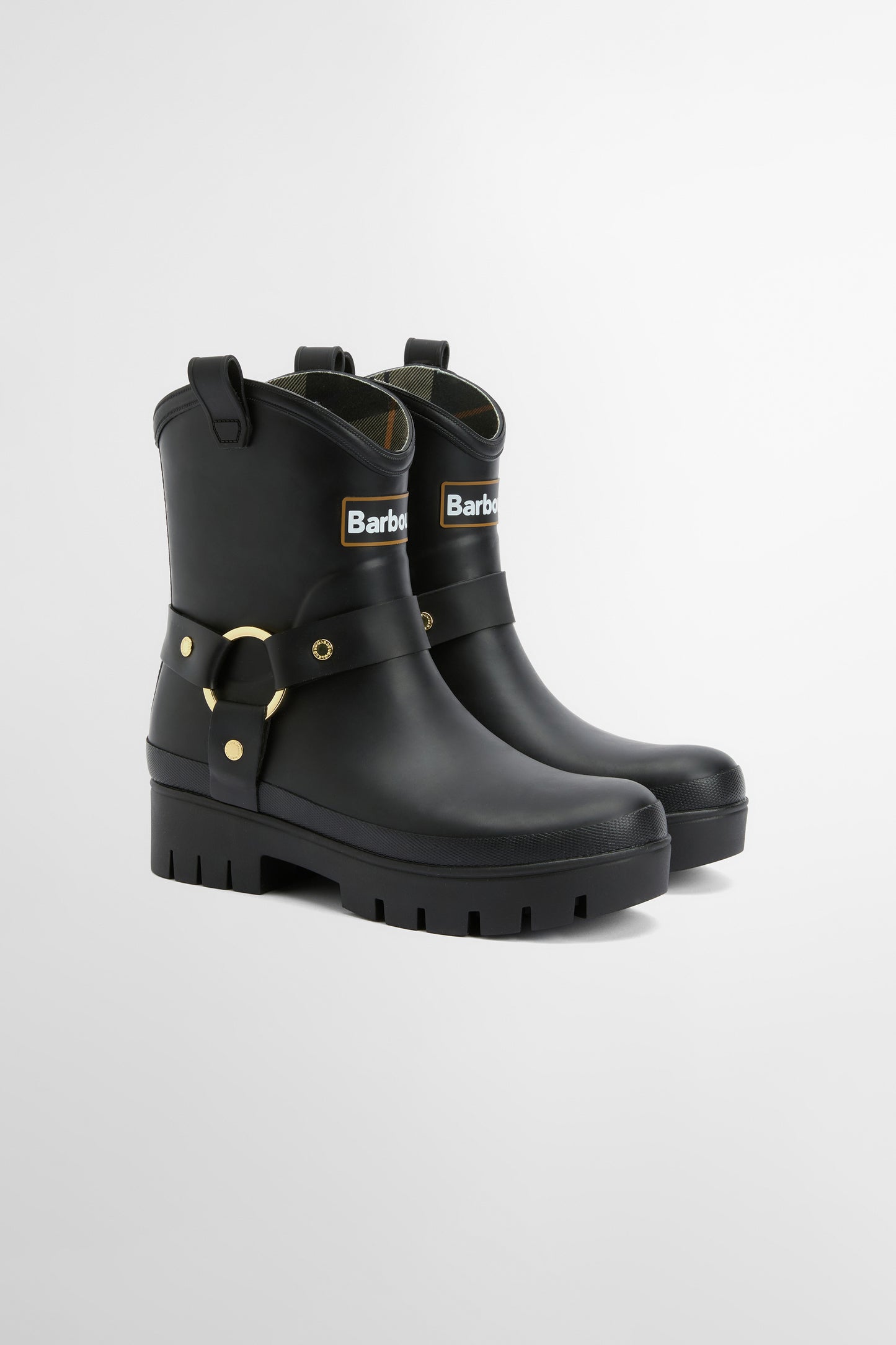 Elley Harness Welly Black