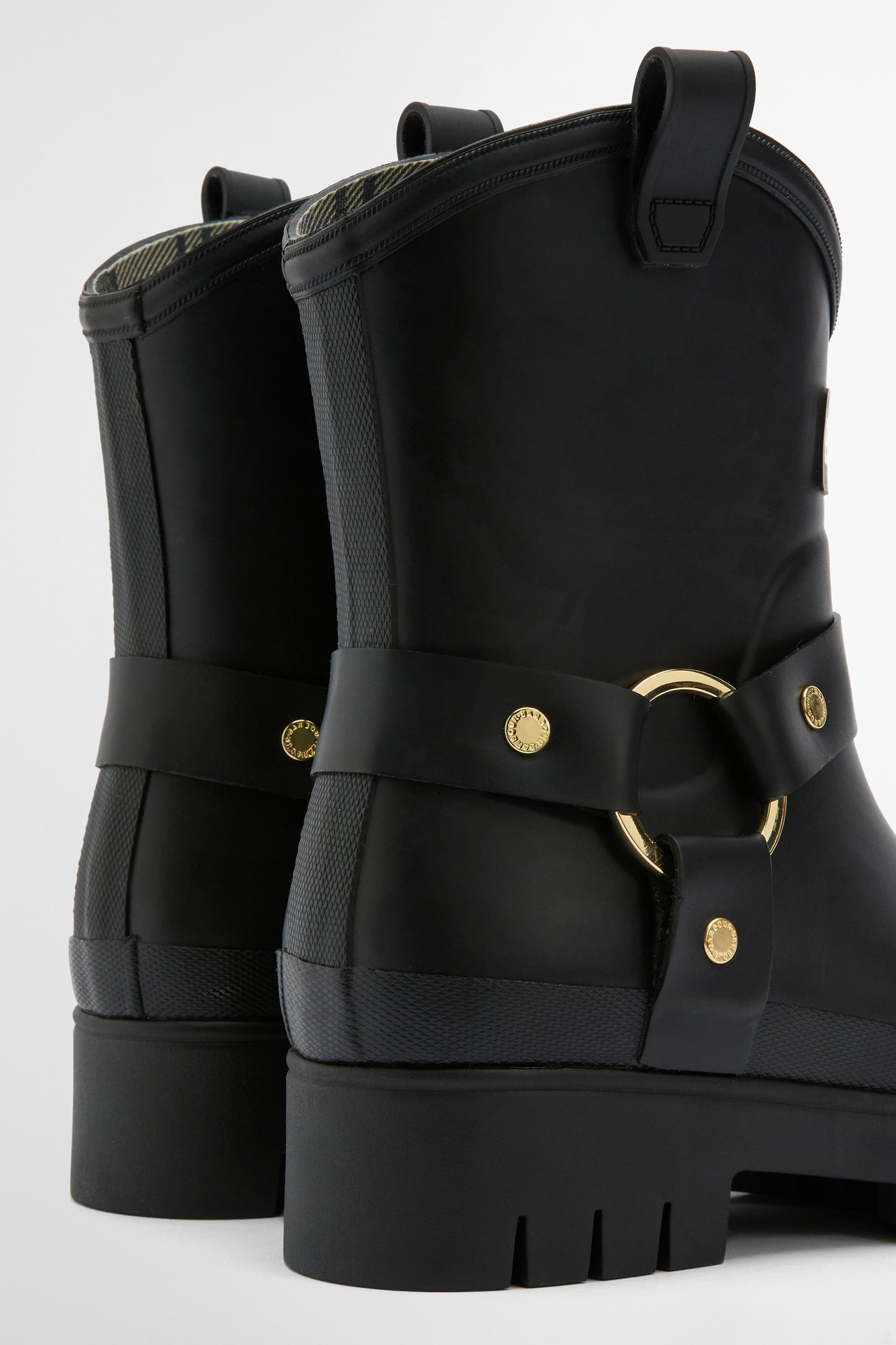Elley Harness Welly Black