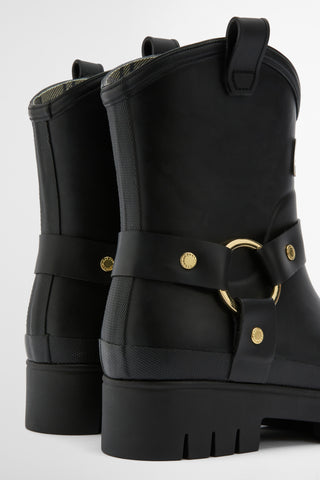 Elley Harness Welly Black