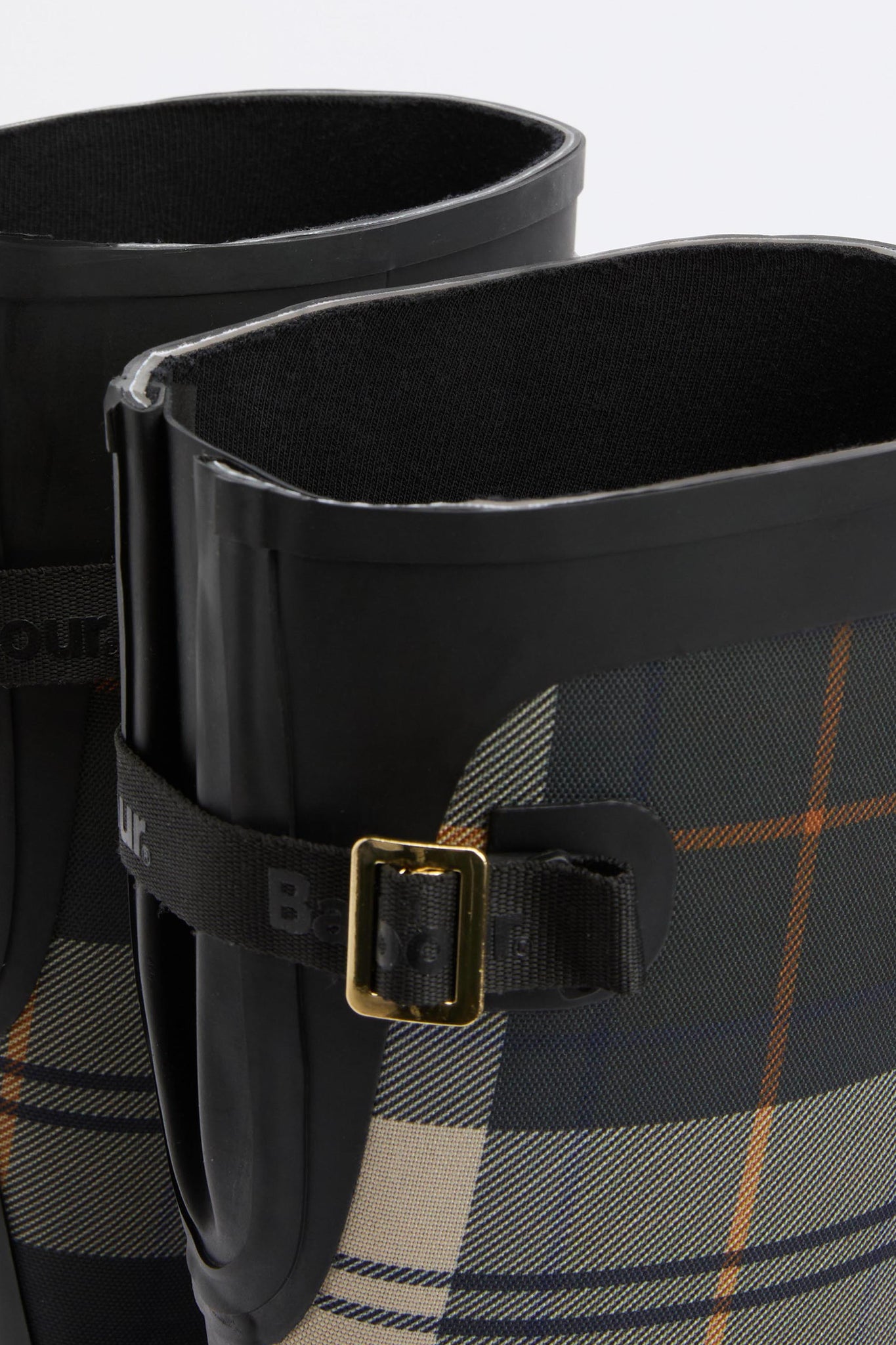 Dena Tall Welly Black/Ancient Tartan