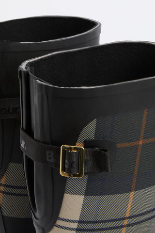 Dena Tall Welly Black/Ancient Tartan