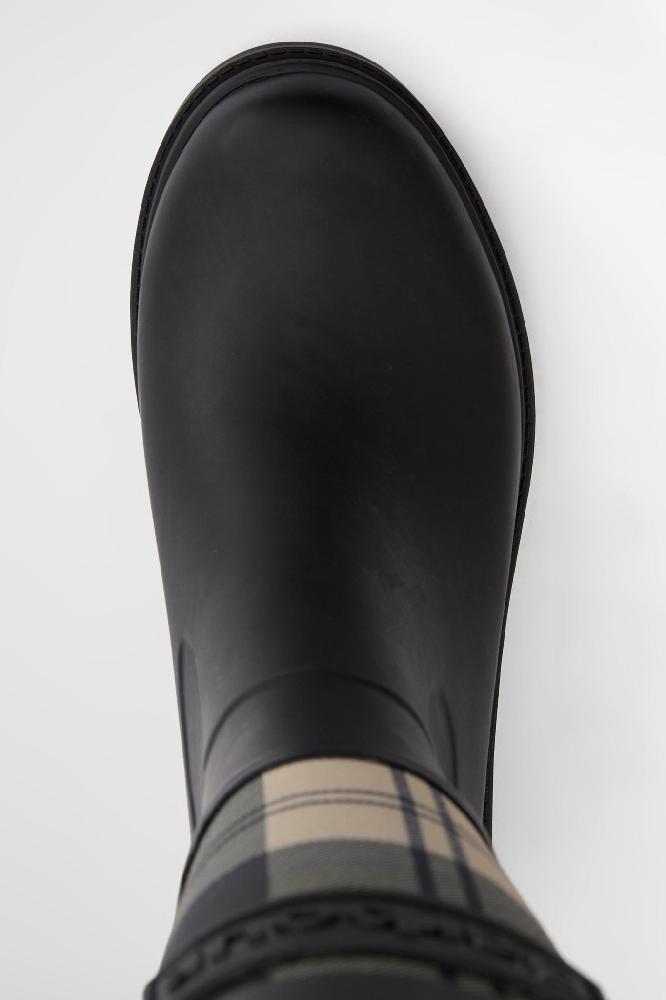 Dena Tall Welly Black/Ancient Tartan