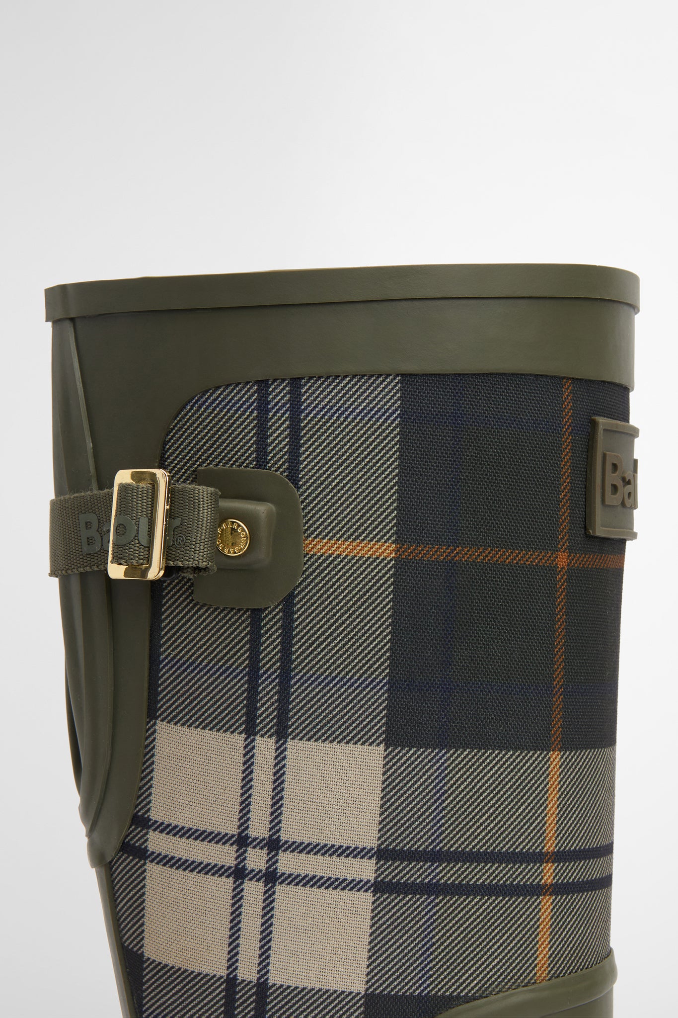 Dena Tall Welly Olive/Ancient Tartan