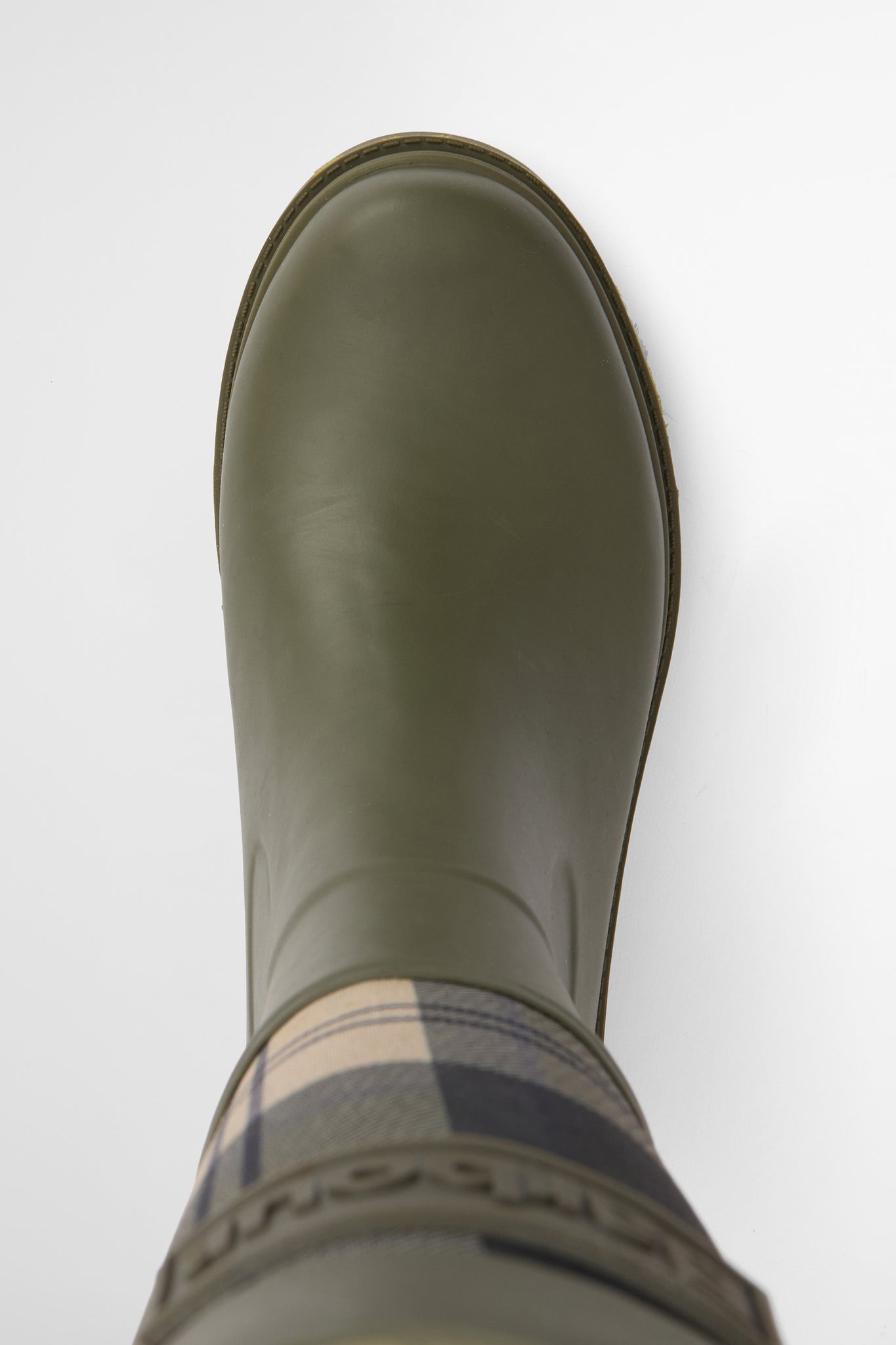 Dena Tall Welly Olive/Ancient Tartan
