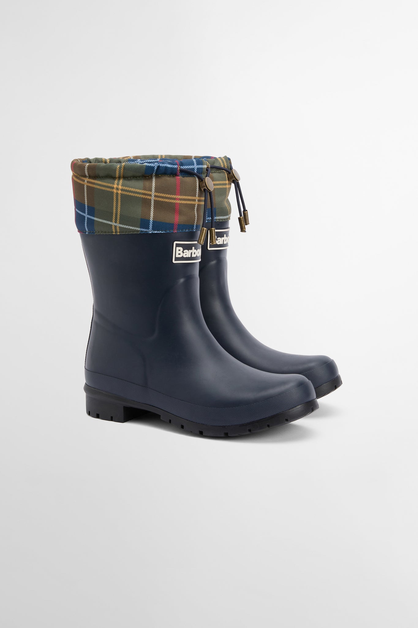 Mowbray Mid Welly Navy/Classic Tartan