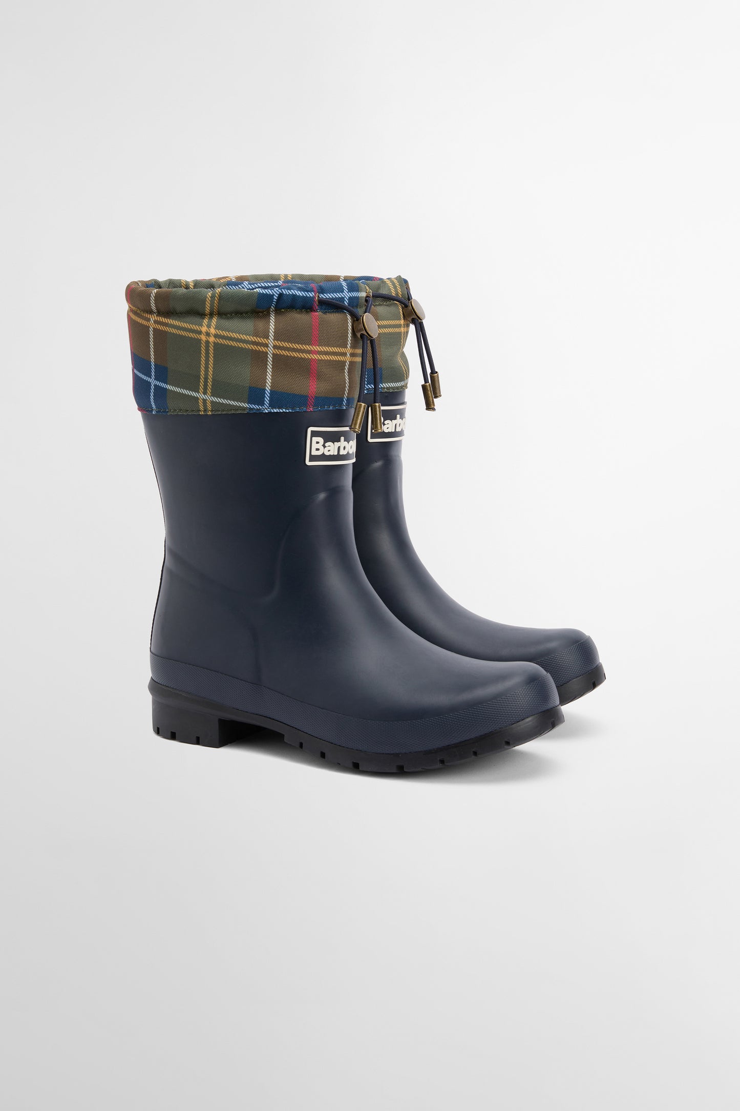 Mowbray Mid Welly Navy/Classic Tartan