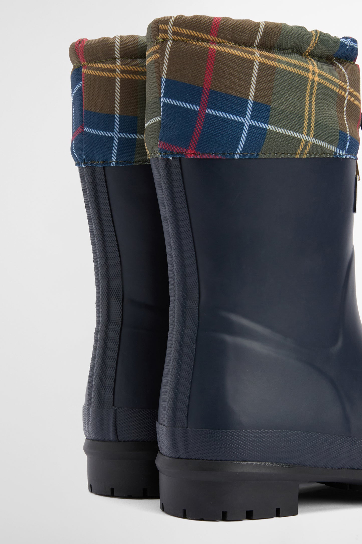 Mowbray Mid Welly Navy/Classic Tartan