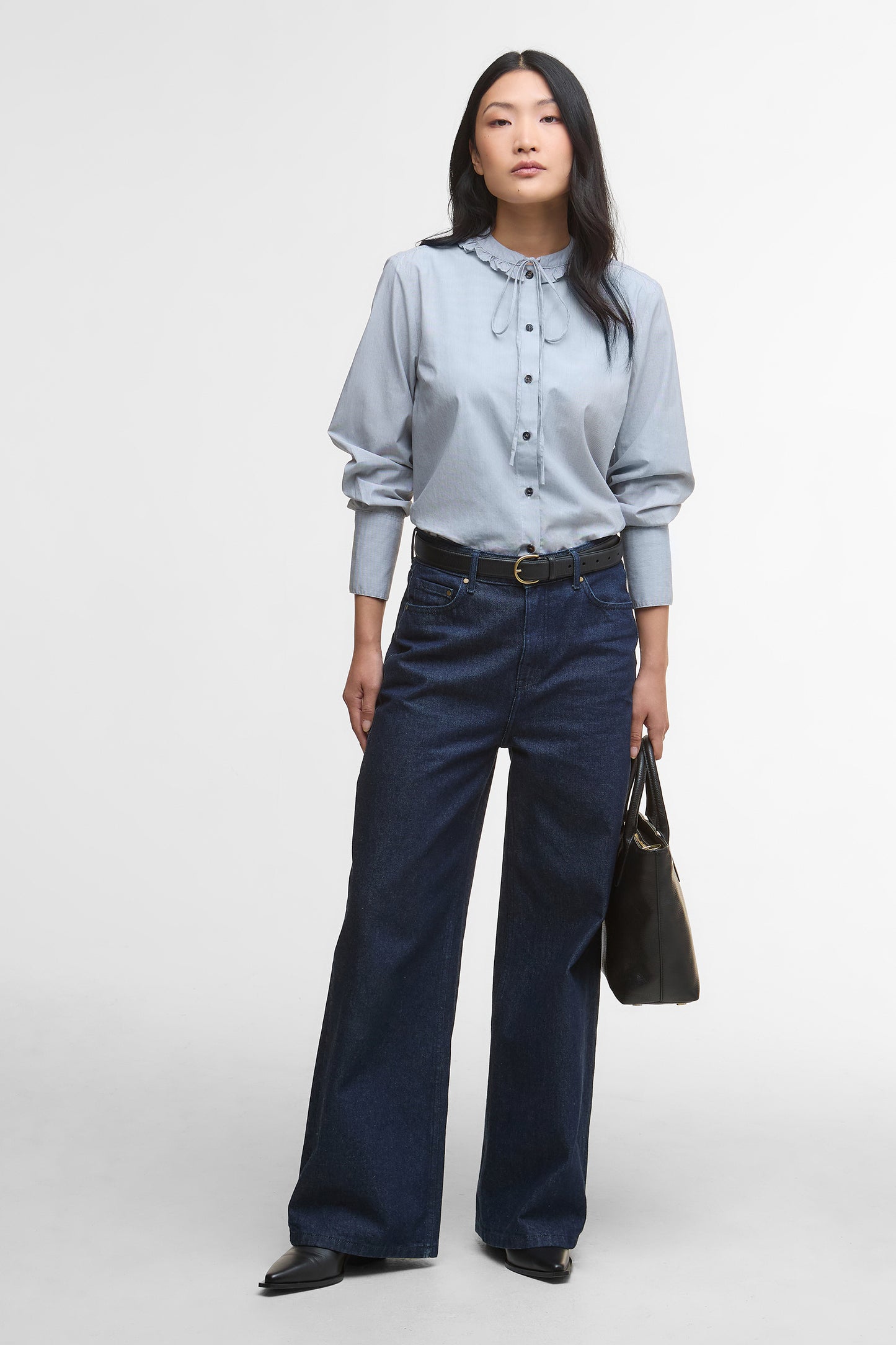 Cecelia Shirt Black Stripe