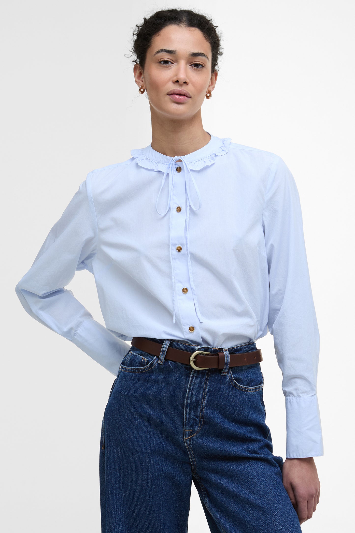 Cecelia Shirt Ice Blue Stripe