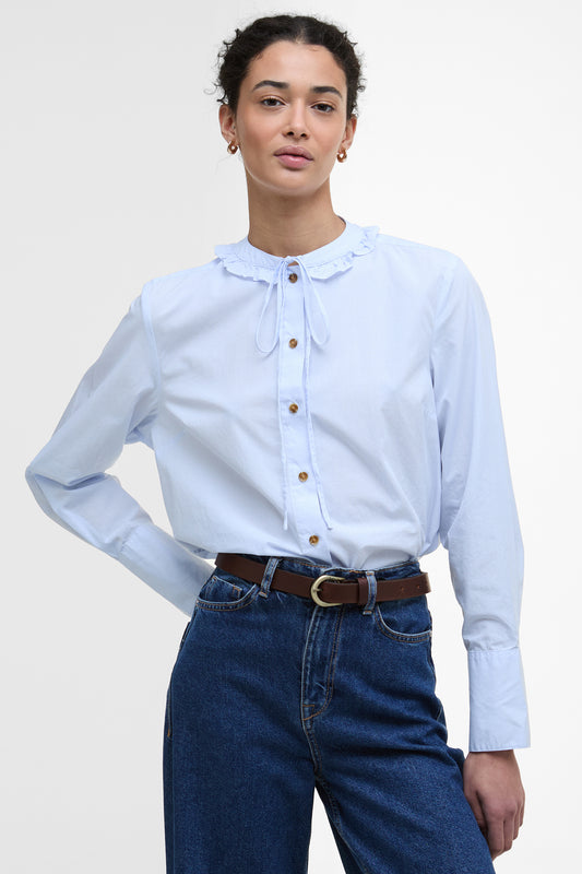 Cecelia Shirt Ice Blue Stripe