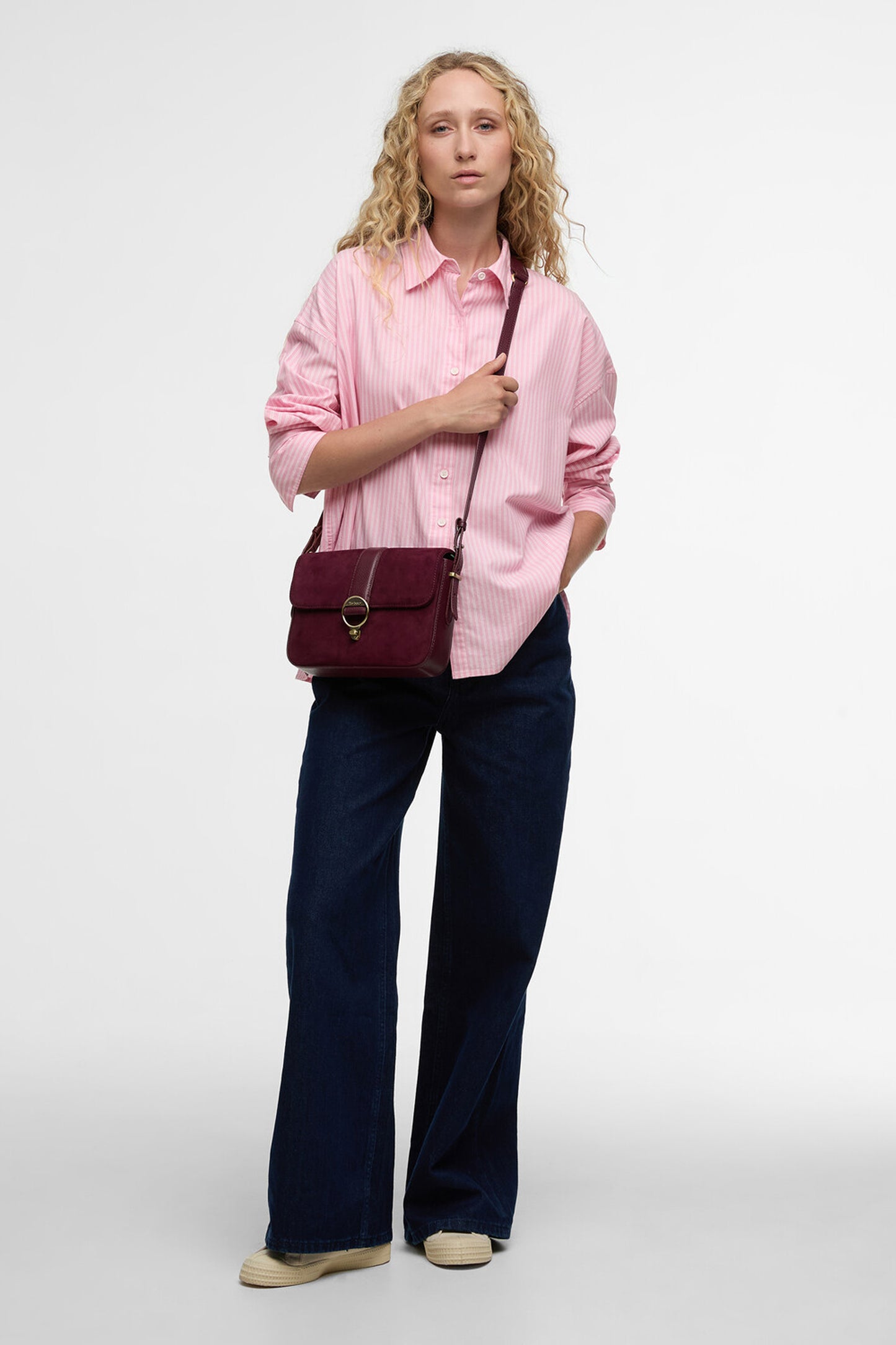 Rosie Shirt Cherry Blossom Stripe