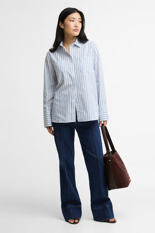 Fawley Shirt Celestial Blue/Folkstone Stripe