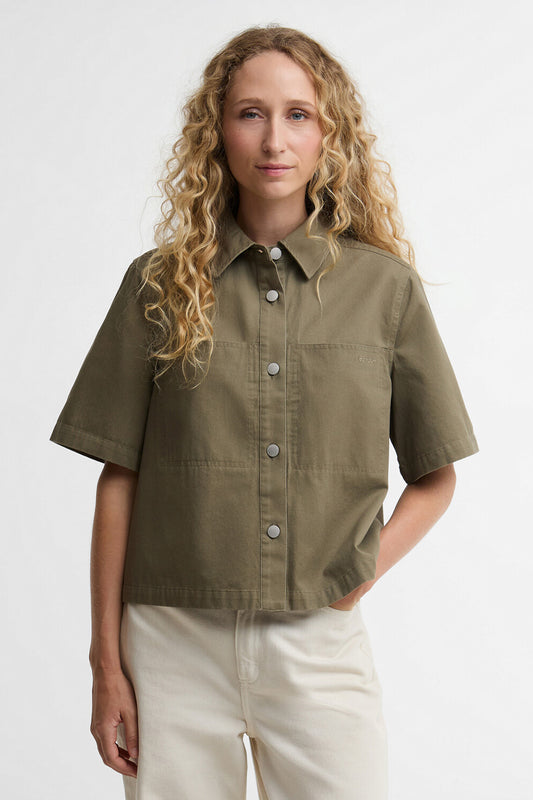 Aylesby Shirt Dusky Green