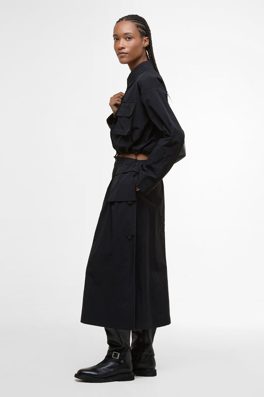 Imelda Midi Skirt Black