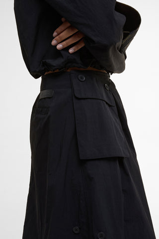 Imelda Midi Skirt Black