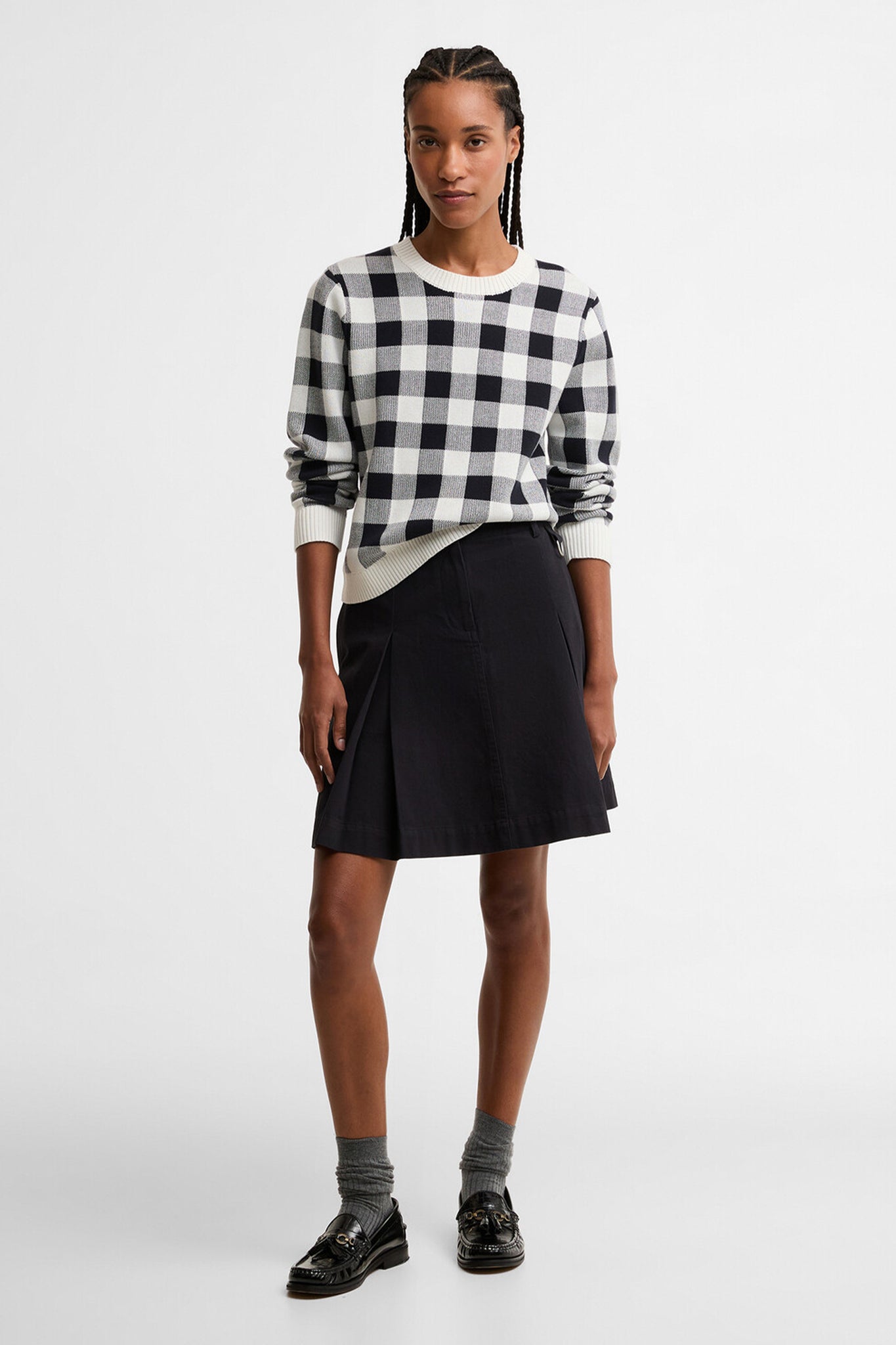 Aylesby Mini Skirt Dark Navy