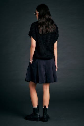 Aylesby Mini Skirt Dark Navy