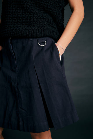 Aylesby Mini Skirt Dark Navy