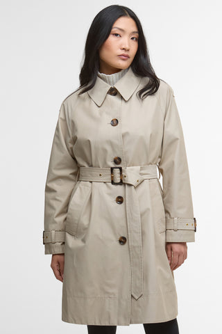 Maia Showerproof Jacket Mist/Hessian Tartan