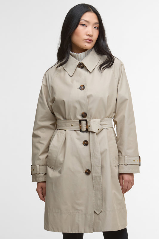 Maia Showerproof Jacket Mist/Hessian Tartan
