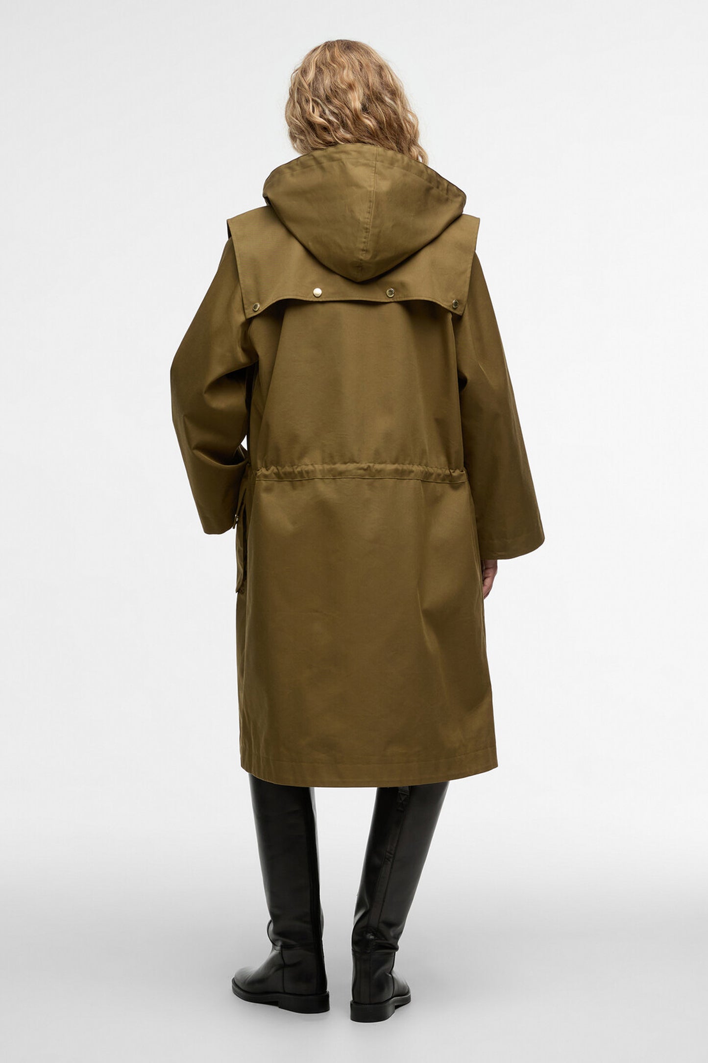 Bilsdale Showerproof Jacket Golden Olive/Ancient Tartan