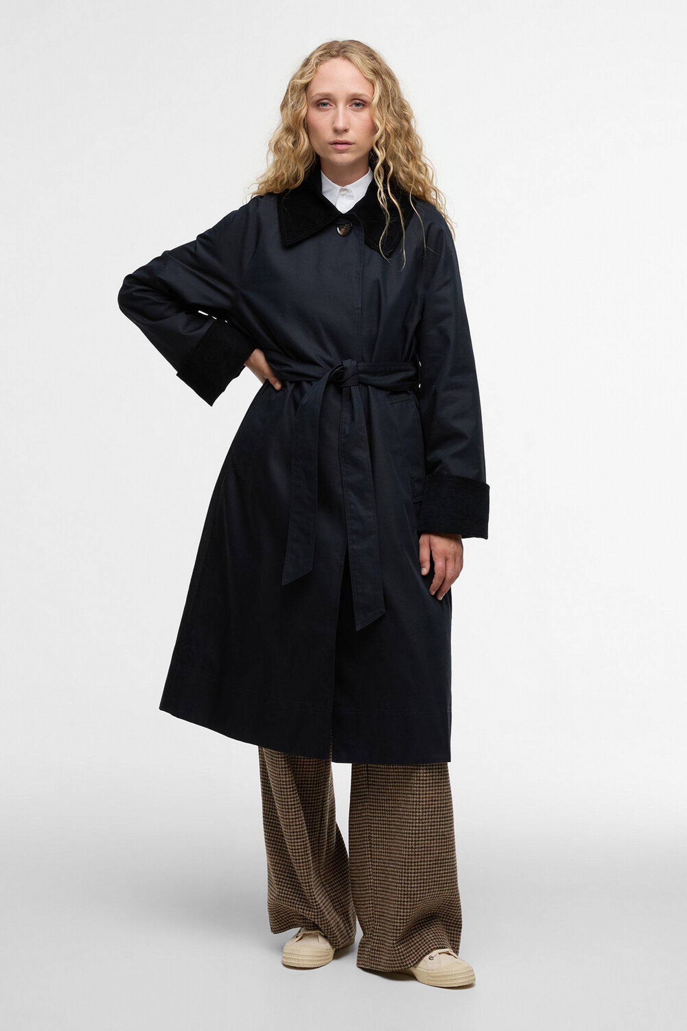 Reagan Showerproof Jacket Dark Navy/Ancient Poplar