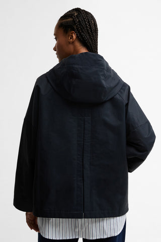 Kingswood Showerproof Jacket Dark Navy/Navy Gingham