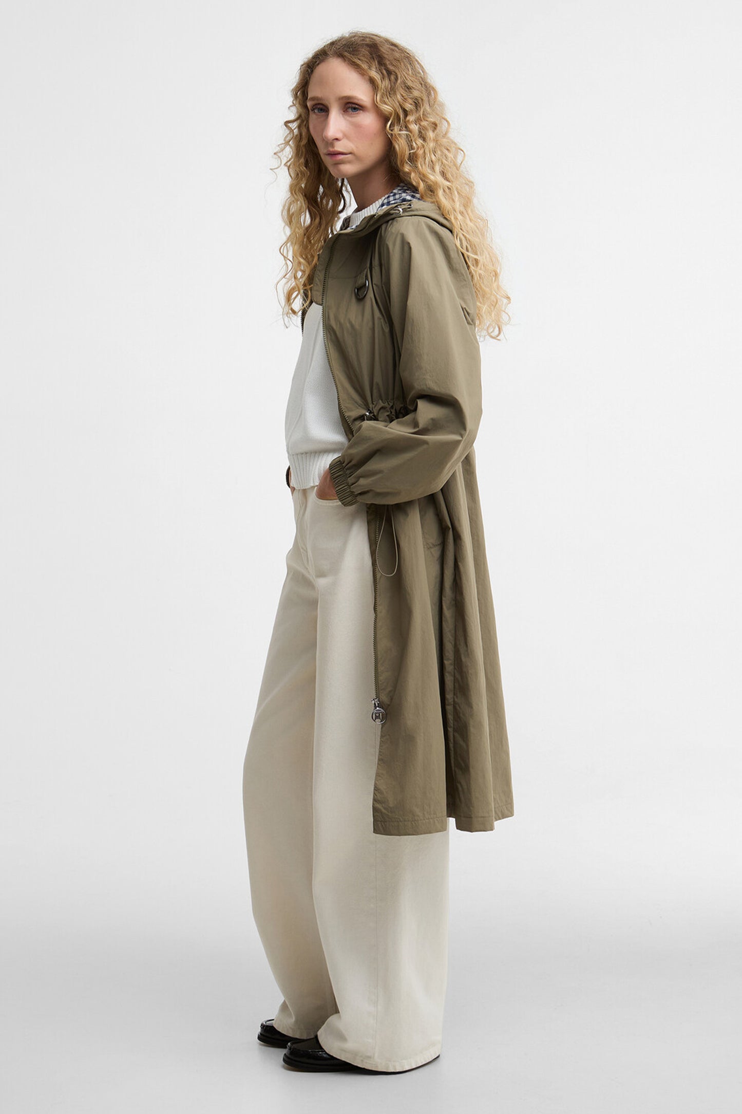 Gracefield Showerproof Jacket Dusky Green