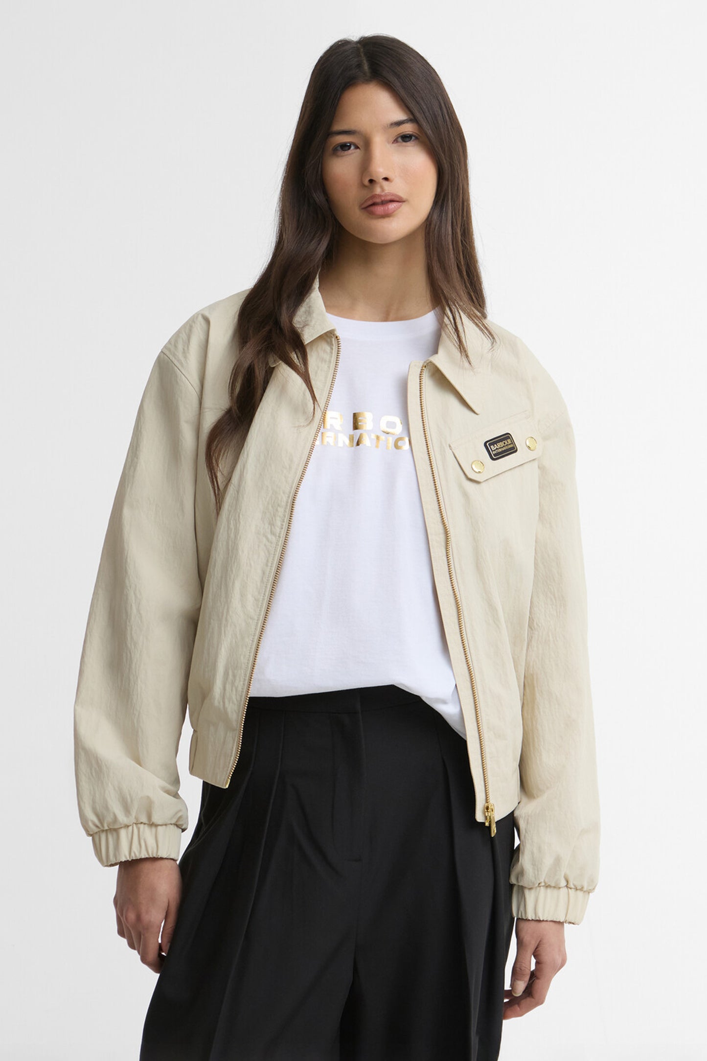 Draycott Harrington Showerproof Jacket Oyster