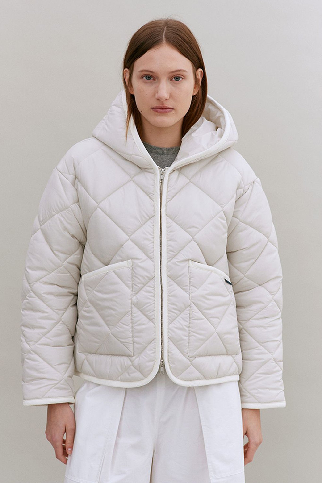 Big Quilt Zipped Craydon Moonbeam Silver