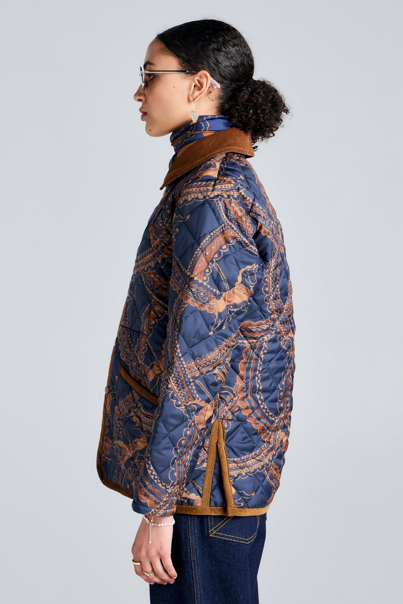 Raydon Carousel Suffolk Navy