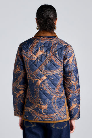 Raydon Carousel Suffolk Navy