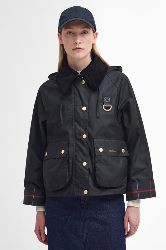 Reighton Wax Jacket Black/Classic
