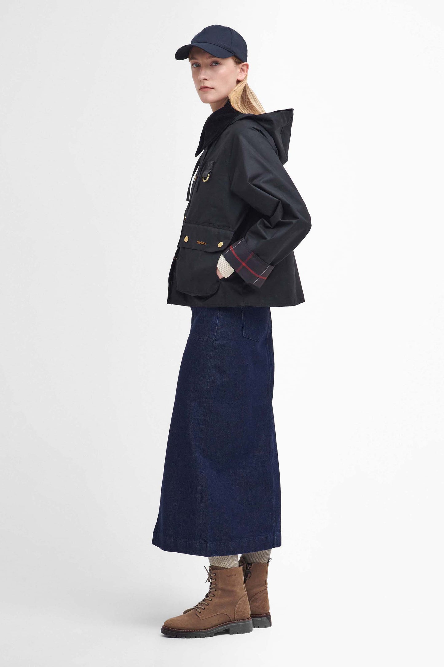 Reighton Wax Jacket Black/Classic