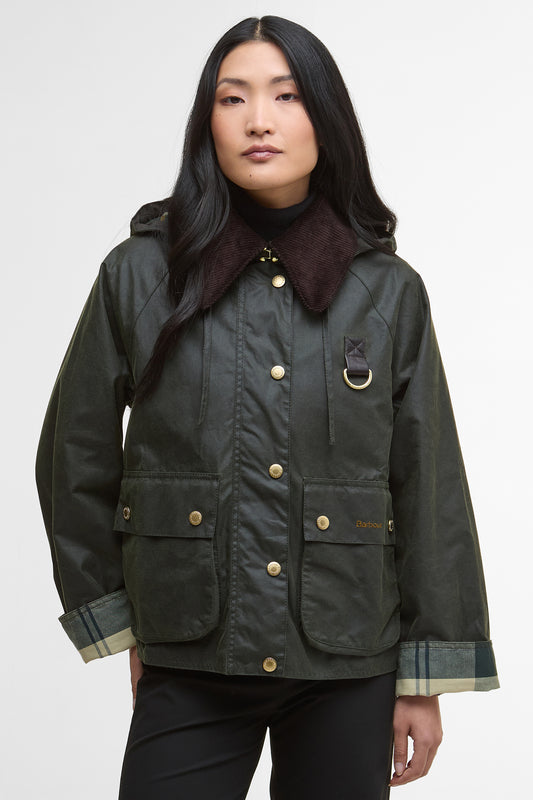 Reighton Wax Jacket Fern/Ancient