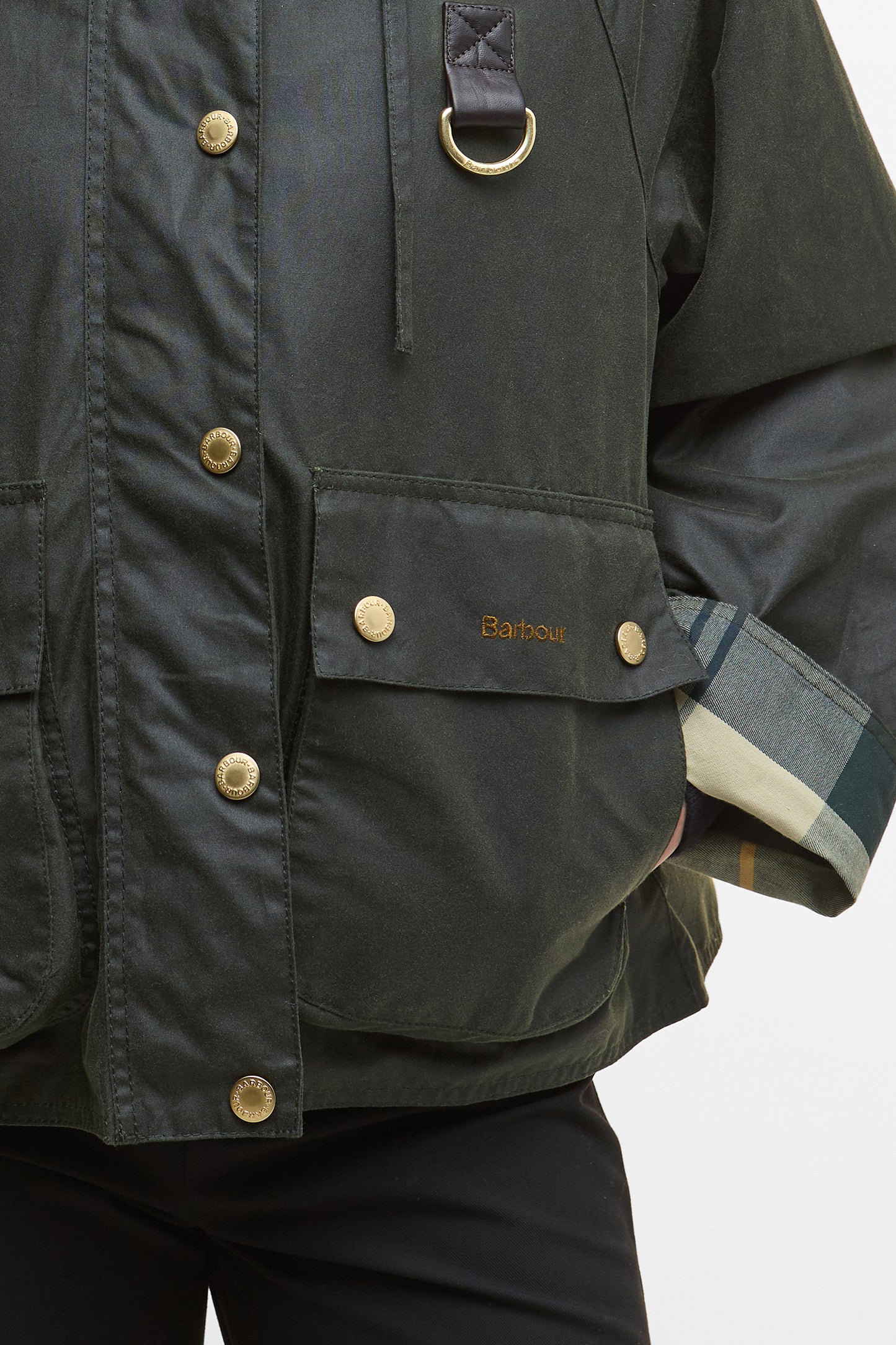 Reighton Wax Jacket Fern/Ancient