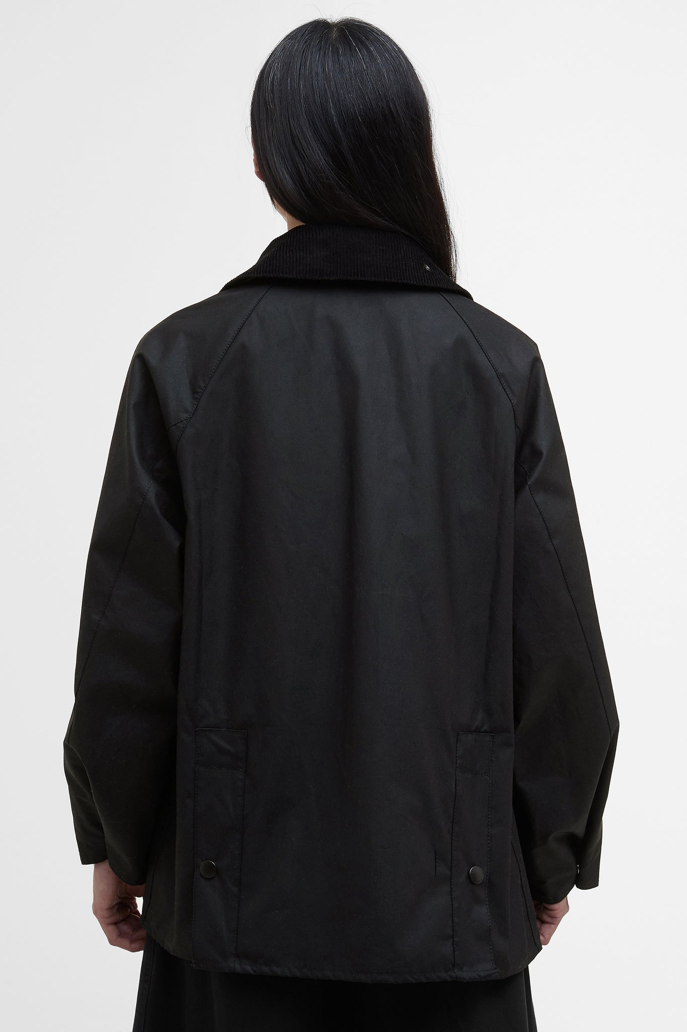 Bedale Wax Jacket Black/Cardinal