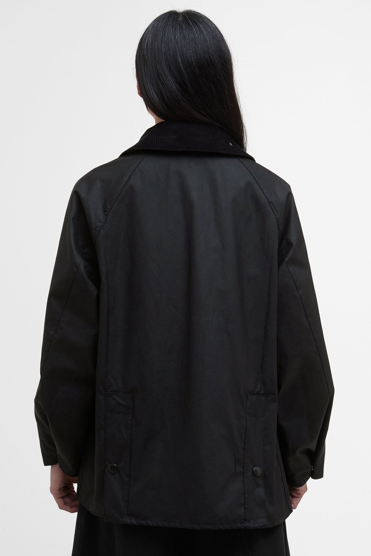 Bedale Wax Jacket Black/Cardinal