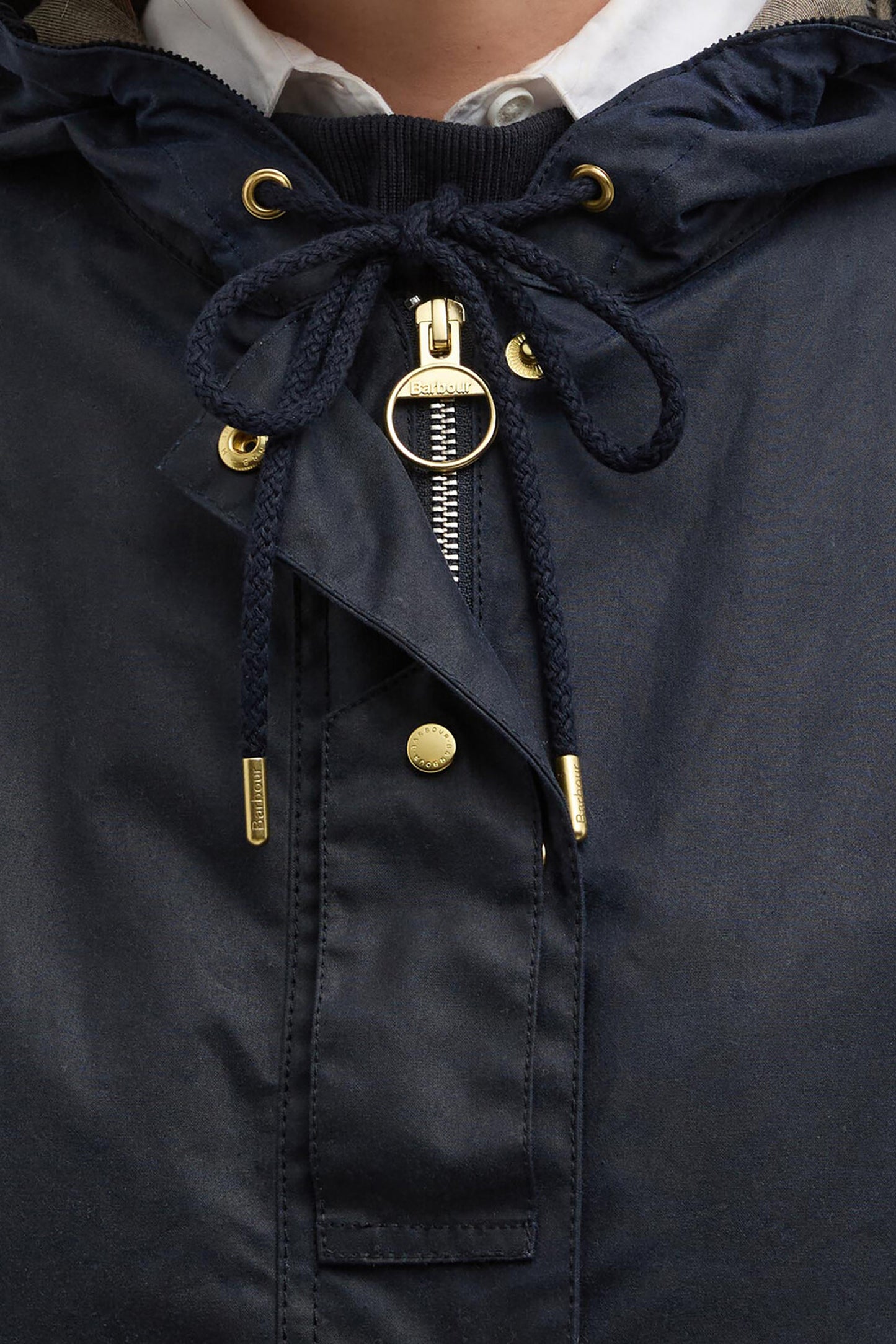 Ryedale Wax Jacket Royal Navy/Dress Tartan