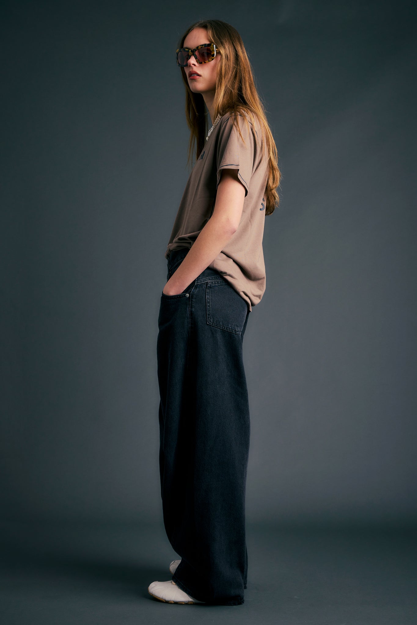 Super Baggy Barrel Jeans Open Mind