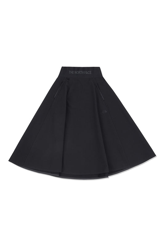 Comfort Easy Circle Skirt Black