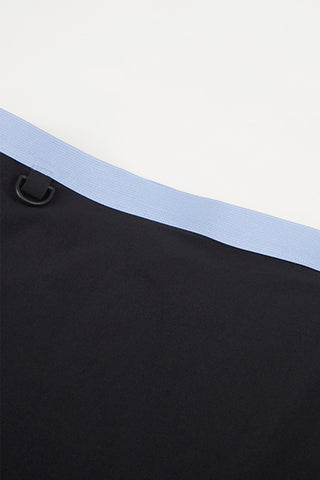 Volume Wrap Long Shorts Black