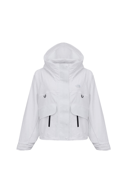 Perfect Day Shirt Wind Jacket White