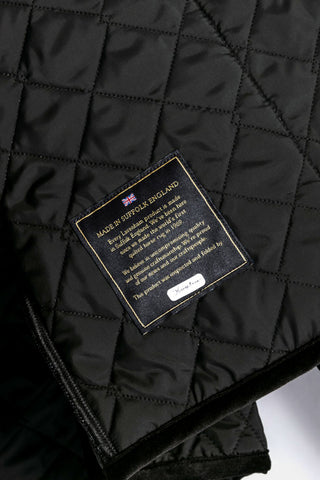 Paneled Bomber Jacket Sable Black