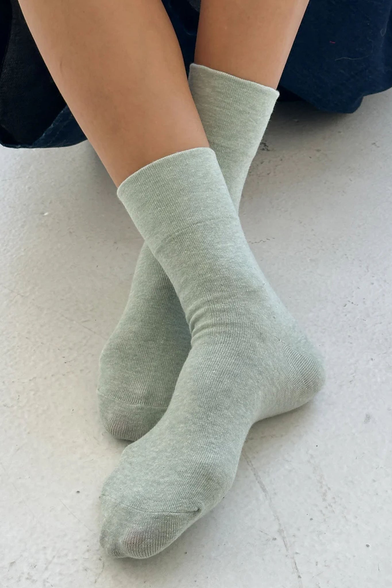Sneaker Socks Sea Foam