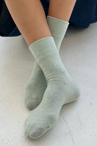 Sneaker Socks Sea Foam