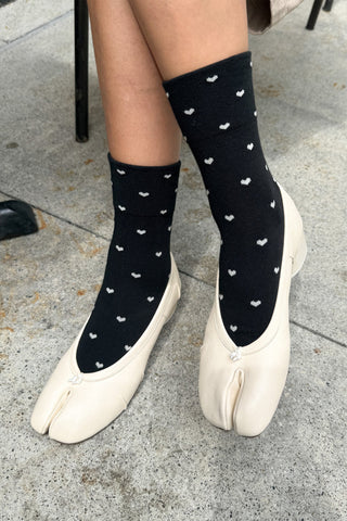 Sneaker Socks Black/Cream